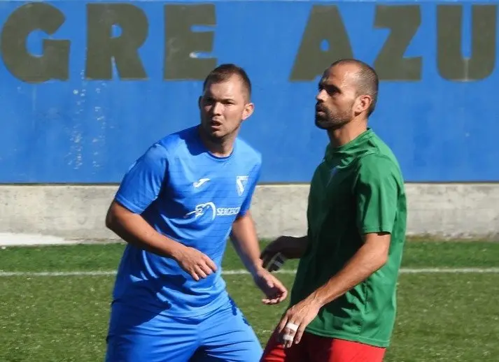 Alejo e Dani Rama no Cairo na semi da Copa da Costa 2019-Foto-Fin Lema