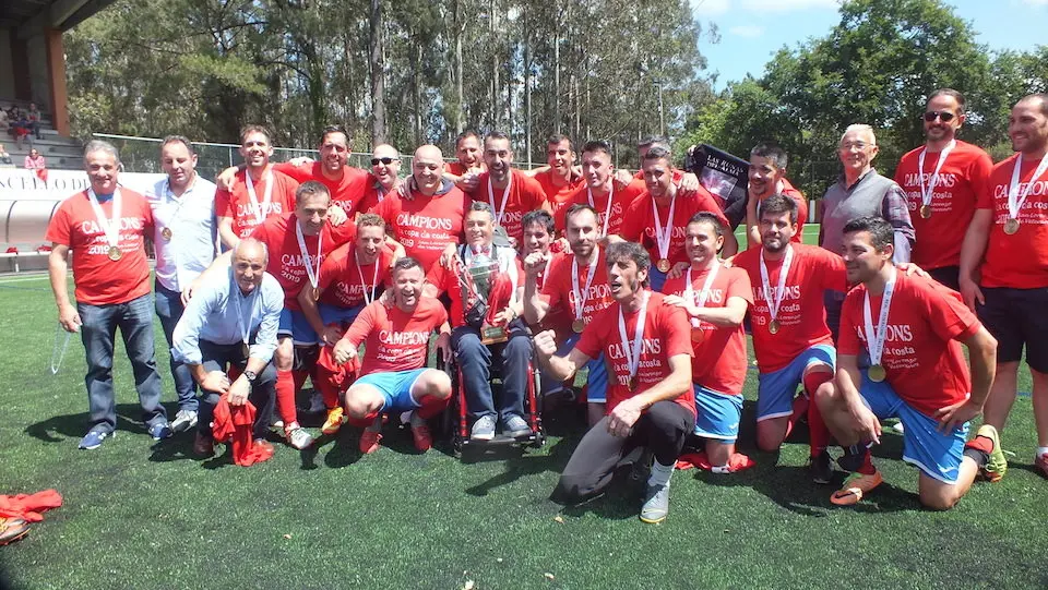 San Lorenzo campion da Copa da Costa Veteranos 2019-Foto-Modesto Parga