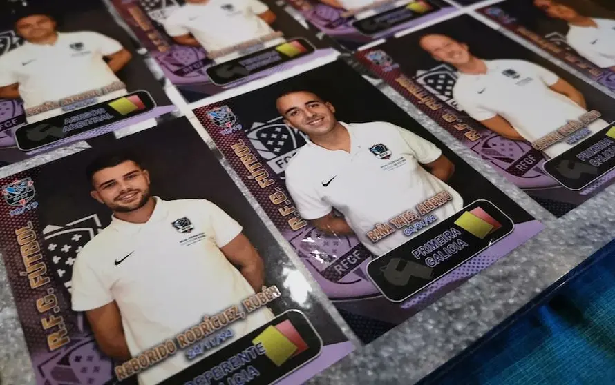 Album de Cromos da Costa cos arbitros