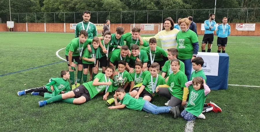 Xallas campion da Copa da Costa infantil 2019