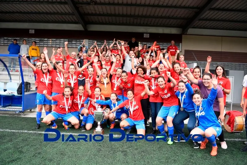 O Bergantiños proclamouse campión da I Copa da Costa feminina. Foto: www.diariodeportivo.gal