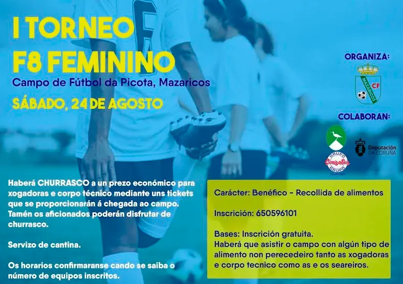 Torneo de F8 Feminino en Mazaricos