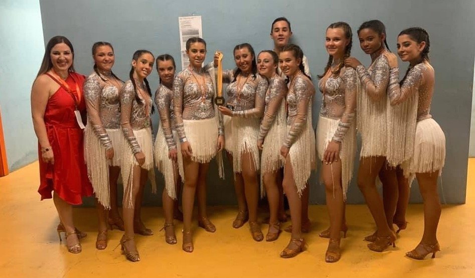 Arte e Movemento triunfando no Campionato de Espana de Bailes Caribenos