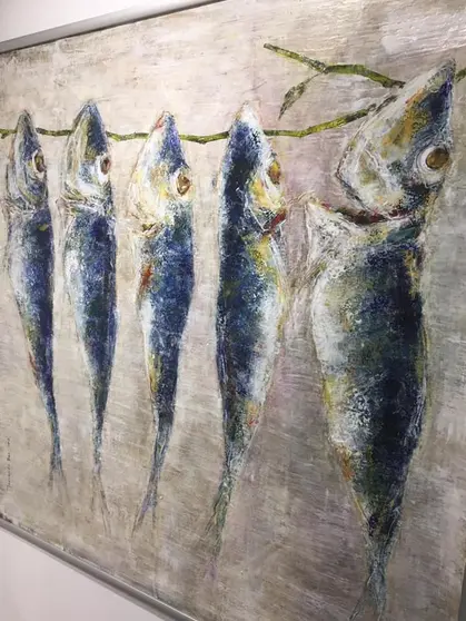 Pintura de Sardinas