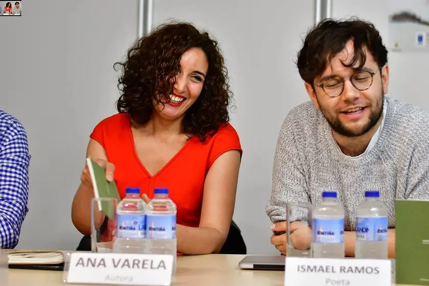 Ana Varela co mazaricán Isame Ramos nun acto