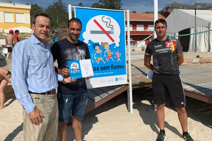 O Ezaro recibiu o Diploma de Ouro da Rede de Praias sen fime