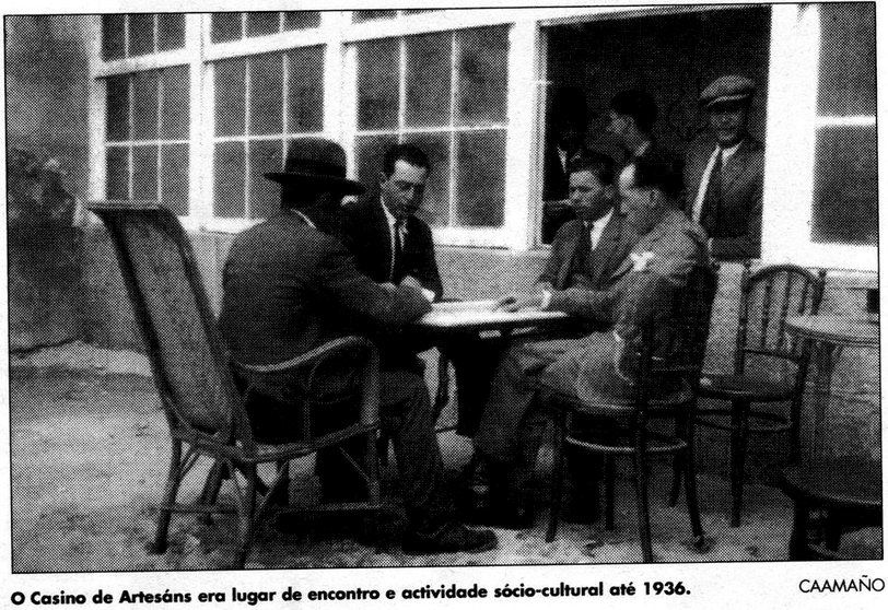 Terraza do Casino de Muxia 1927-Foto Caamano
