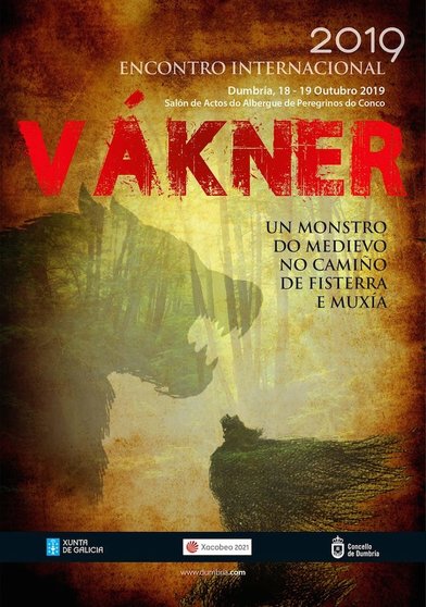 Encontro Internacional do Vakner un monstro no Camino a Fisterra e Muxia en Dumbria