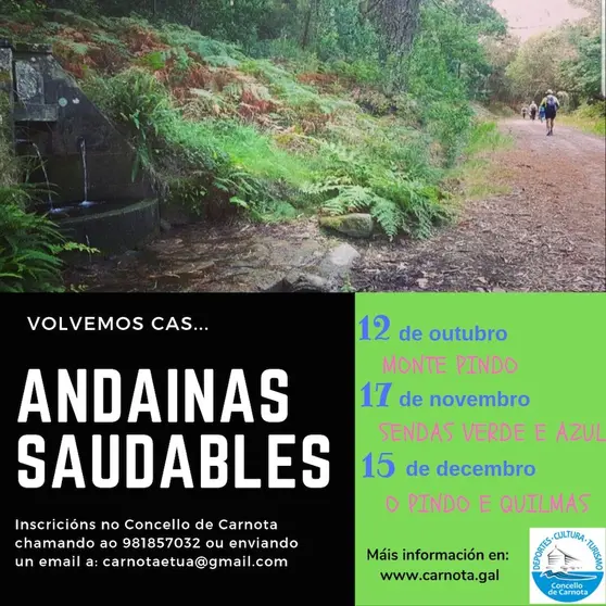 andainas saudables Carnota 2019