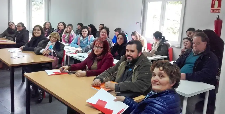 Un dos Cursos da Cruz Vermella