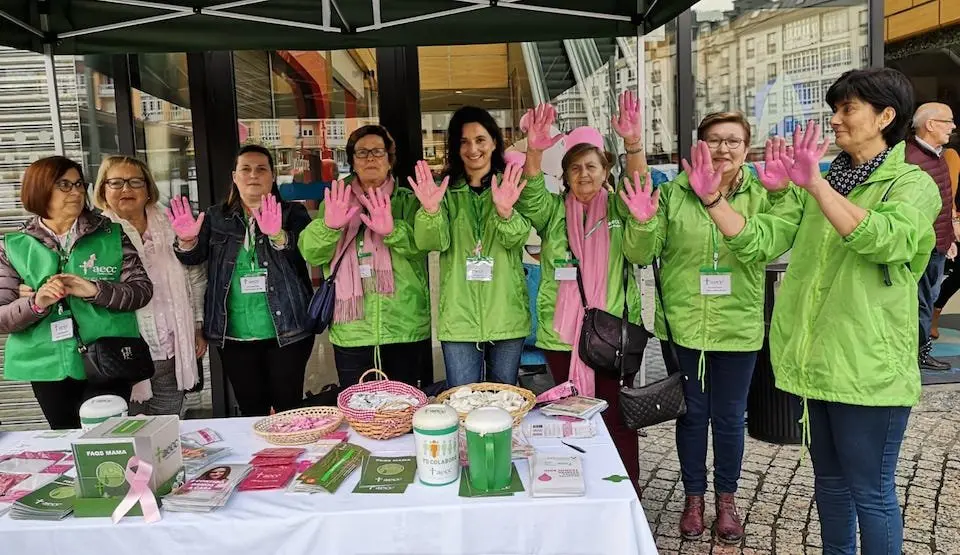 As Mulleres da Xunta Local da AECC en Cee