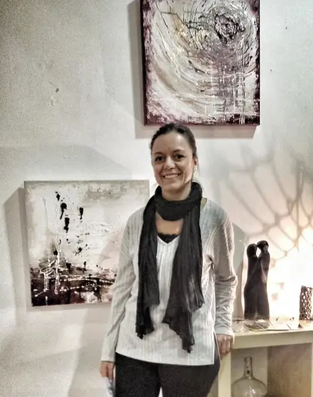 Noemí D. Neira na Galeria Garabato