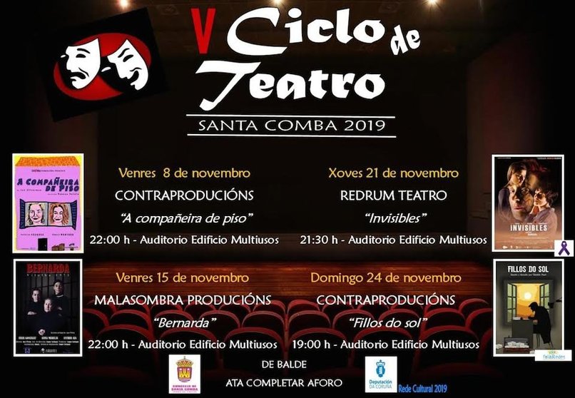 Ciclo de Teatro de Santa Comba 2019jpg