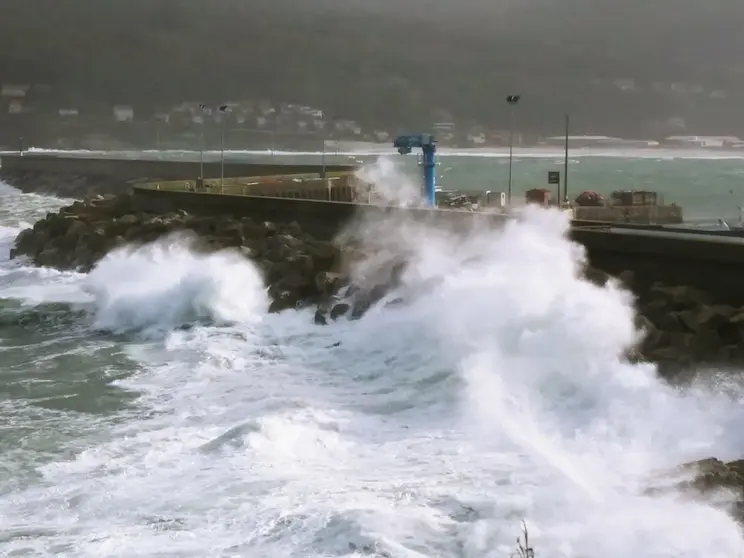 Temporal de Mar en Laxe