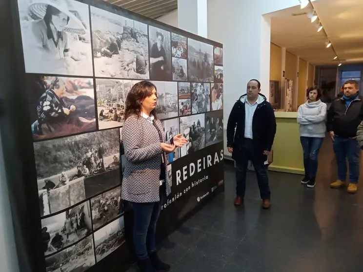 Inauguracion da exposicion de Redeiras en Malpica