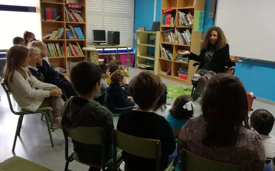 Sole Felloza no CEIP Praia de Quenxe