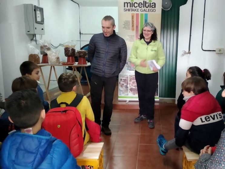 visita alumnado do CEIP Ramón de Artaza de Muros