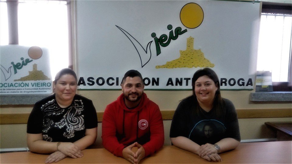 Dalila Vizcaino Adrian Lopez e Patricia Rodriguez son os tecnicos de Vieiro