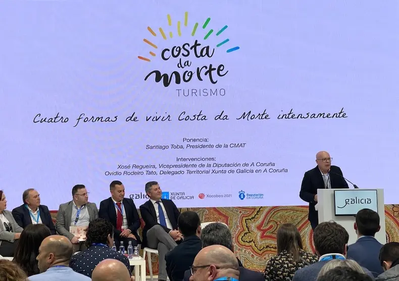 Xose Regueira en Fitur coa CMAT e a Deputacion