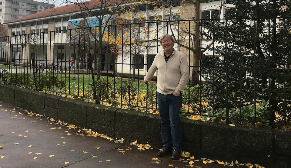 O profesor Serxio Iglesias aprendeu co programa Piale en Porto