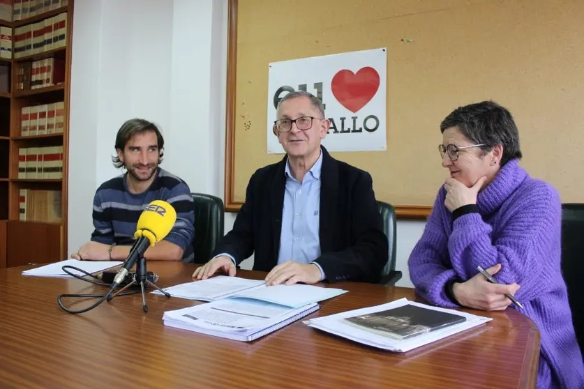 Imaxe da presentación da concesión dos fondos europeos para o proxecto &#34;Cicl-Ando Carballo&#34;.