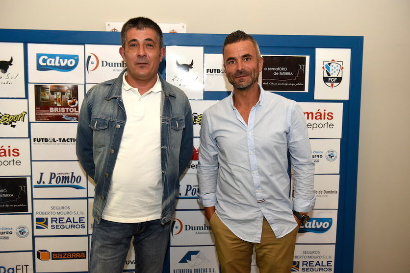 Pablo Pose e Adrian Lema na gala do Futbol da Costa 2019-Foto-David Castro