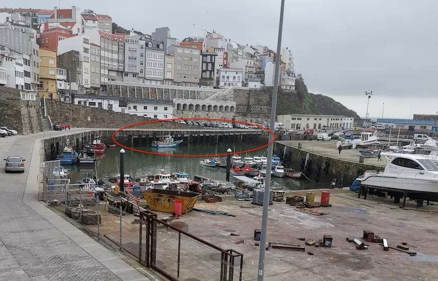 zona onde Portos non permite o paso de trafico pesado