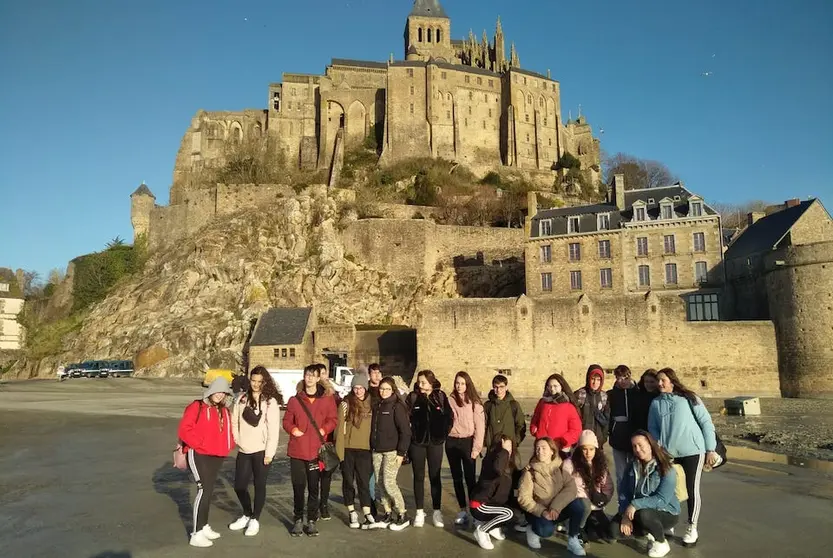 Alumnado de Cee en Redon-Francia