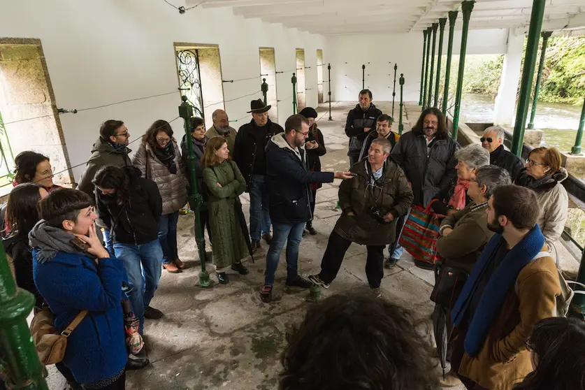 Xornada Camiñada, Lavadoiro en Betanzos. Fonte- Oscar Gorriz :Concomitentes