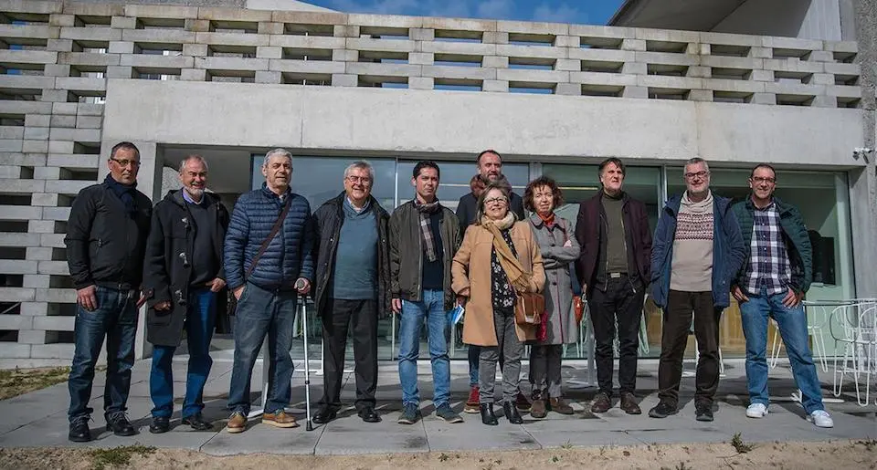 Batallon Literario da Costa da Morte en 2020 en Fisterra-Foto-Xesus Bua