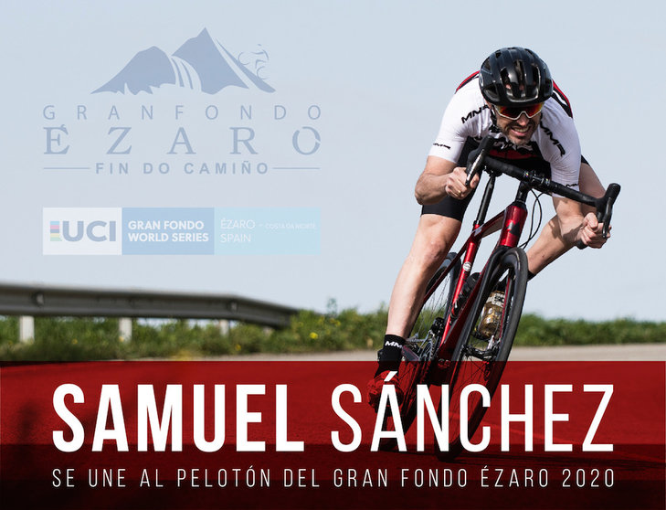 Samuel Sanchez estara no Gran Fondo Ezaro 2020