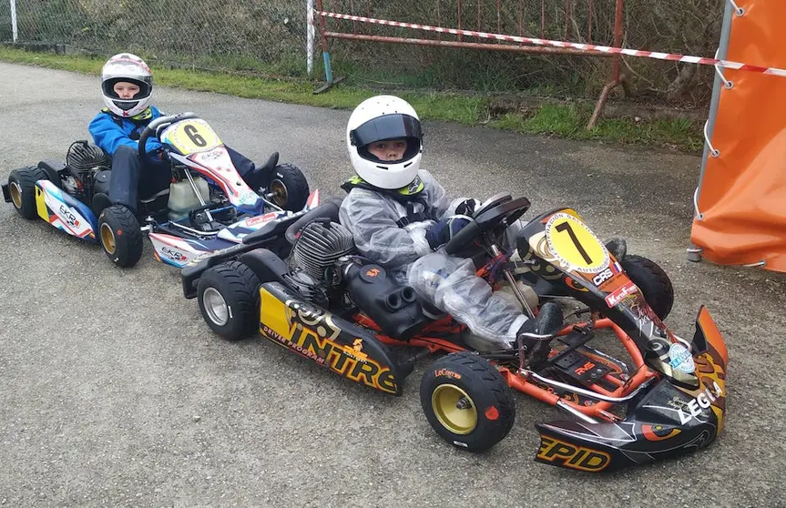 Marco Sanchez piloto de karting de Malpica 2