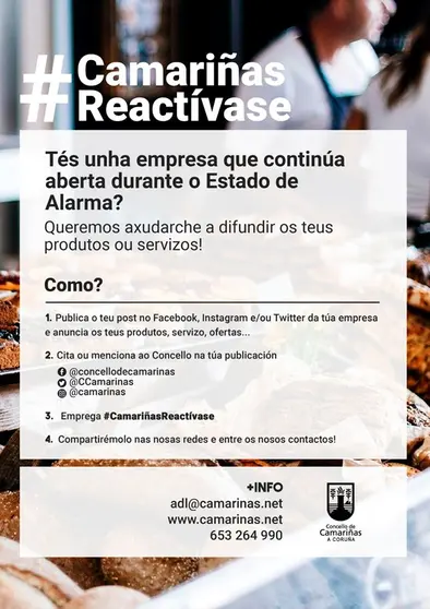 Camarinas reactivase