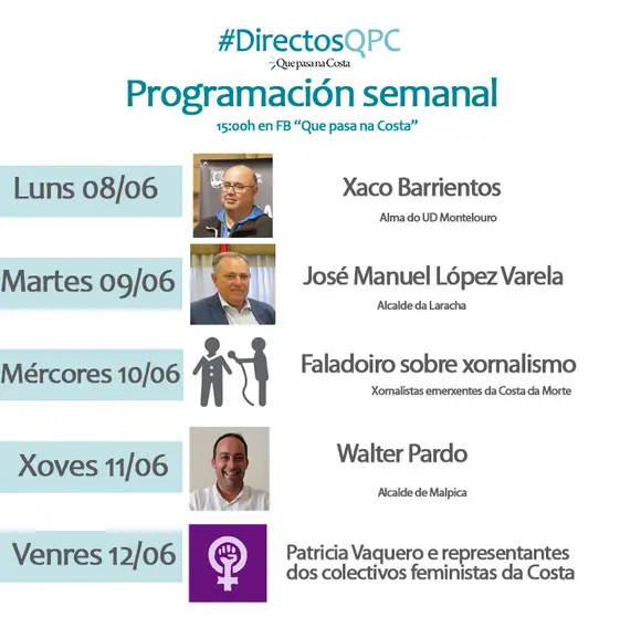 Programacion semanal directosqpc