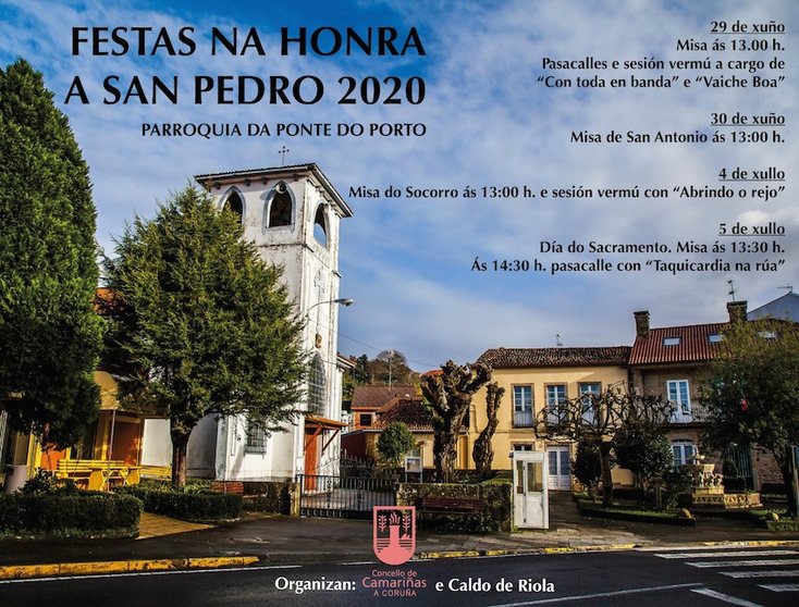 Festas de San Pedro da Ponte do Porto 2020