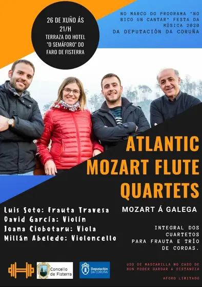 MOZART Á gALEGA en Fisterra