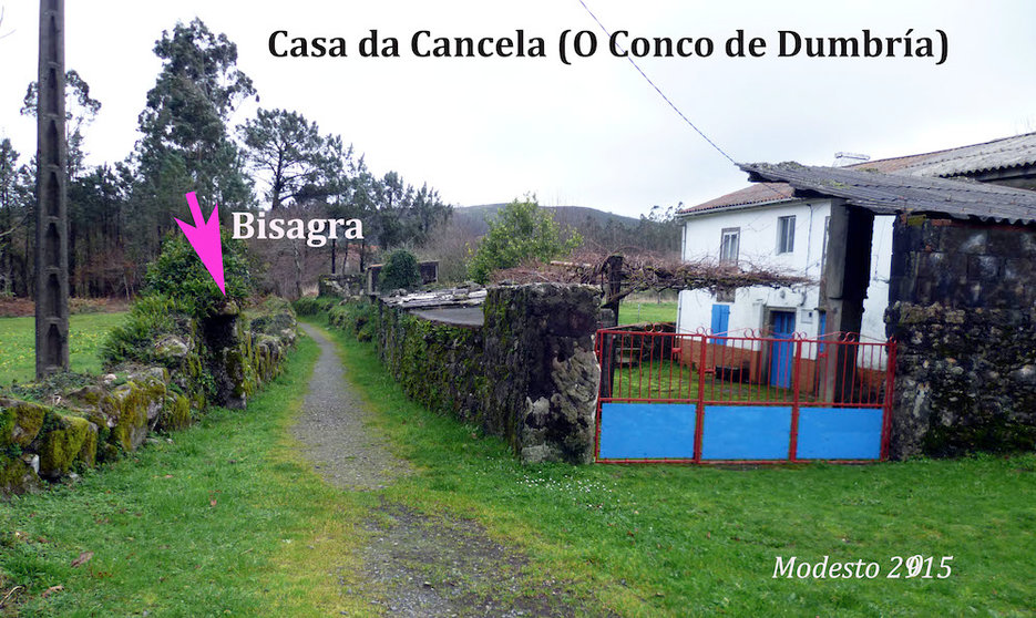 Casa da Cancela no Conco -Dumbria-Foto-MOdesto Garcia Quintans