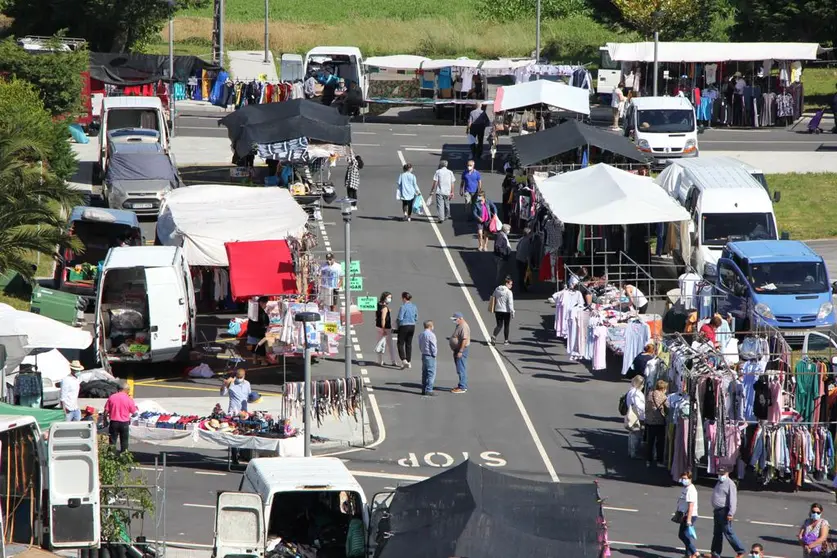 Feira de Vimianzo na nova ubicaco¡ion