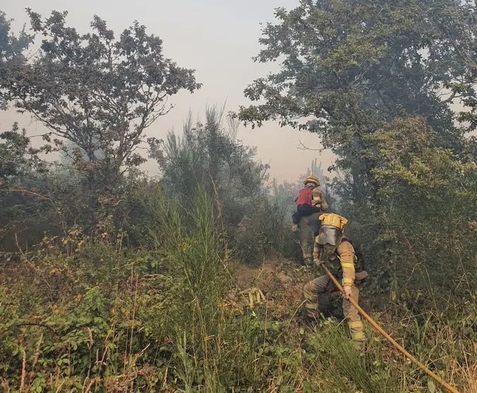 Incendio Berdoias-FotoPepeFormoso