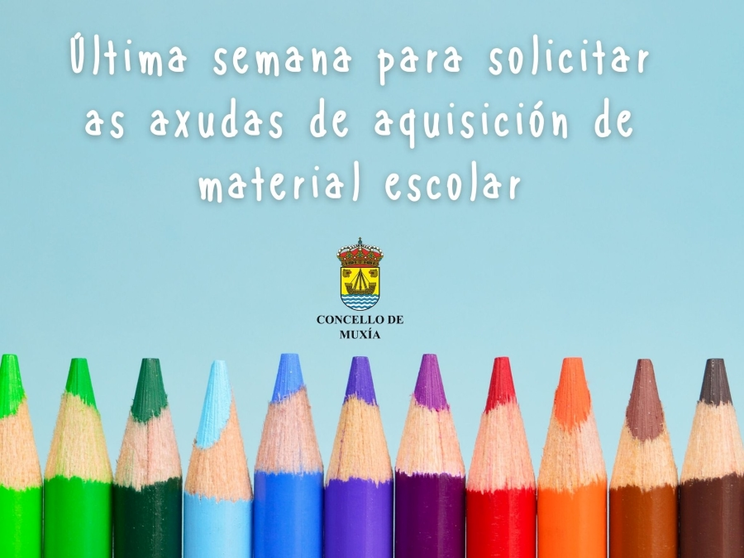 Axudas muxia material escolar