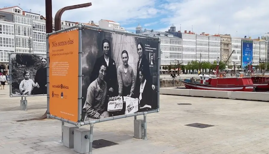 Inauguracion da exposicion do Arquivo Vidal na Coruna