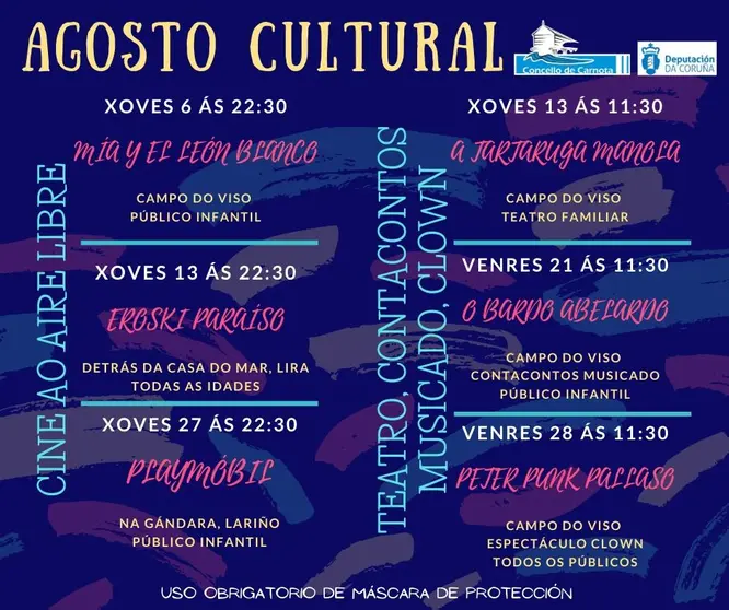 Agosto cultural Carnota