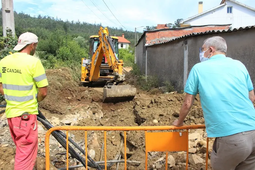 Obras de saneamento de Carballo