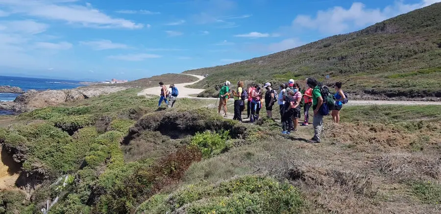 Andando polos Caminos de Caion con Senda Nova