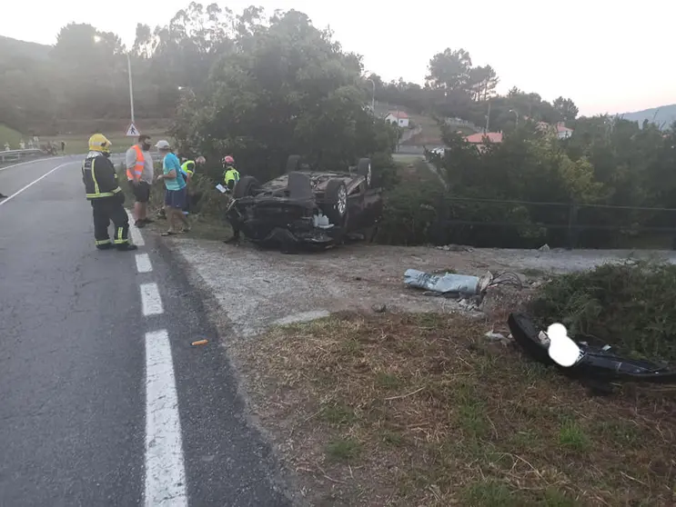 Accidente en Quenxe