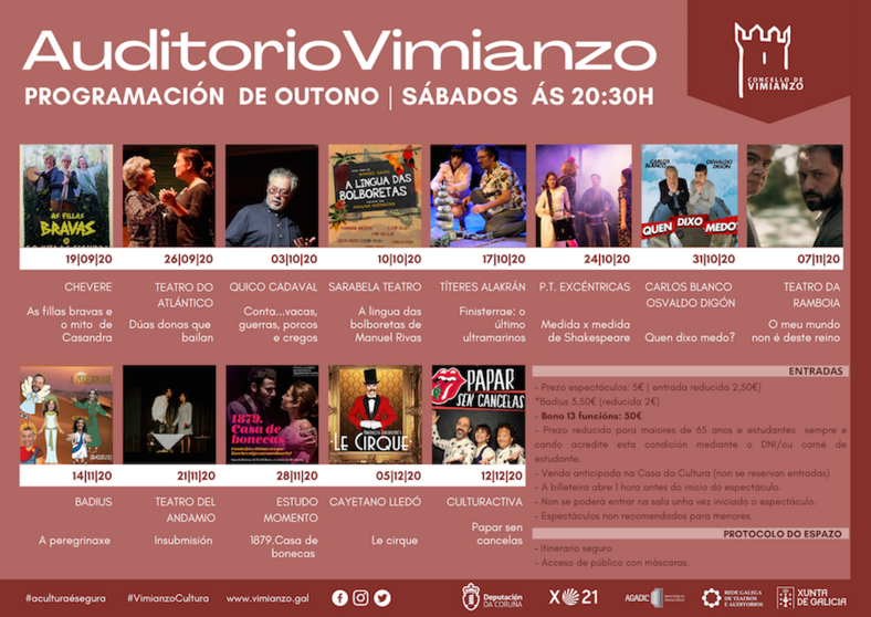 Programación Outono Vimianzo
