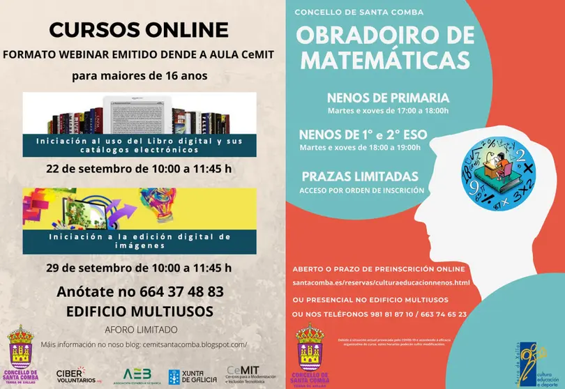 Cursos en Santa Comba