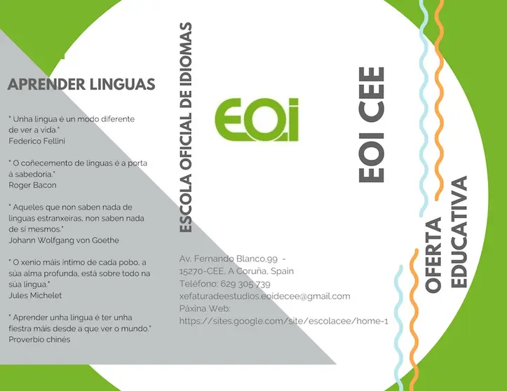 Cartace da EOI de Cee