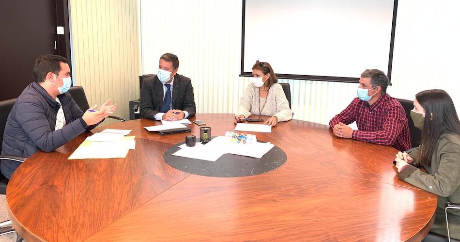 Reunión do grupo de goberno de Muxia co Consorcio Galego