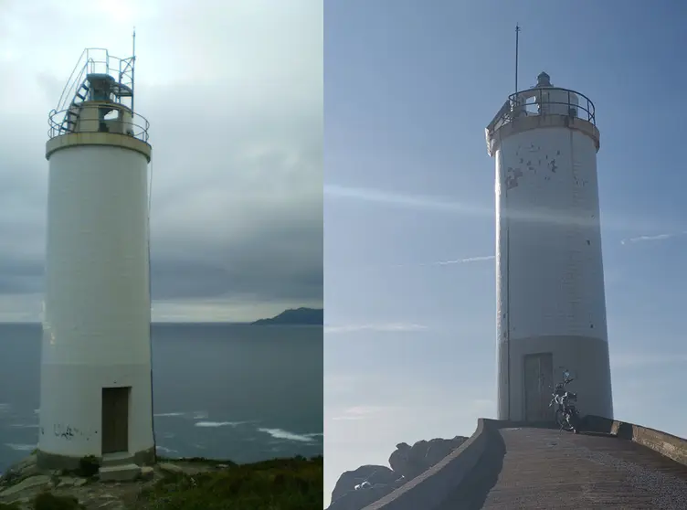 Faros de Laxe e Roncudo